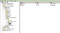 Screenshot des Wine-Registry-Editors mit eingetragenem Portmapping, das die virtuelle Wine-Schnittstelle COM1 der Hardwareschnittstelle /dev/ttyUSB0 zuweist.